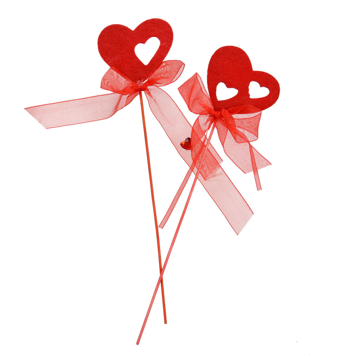 Filcowe serce na piku-mix wzorów WA7897 Arpex